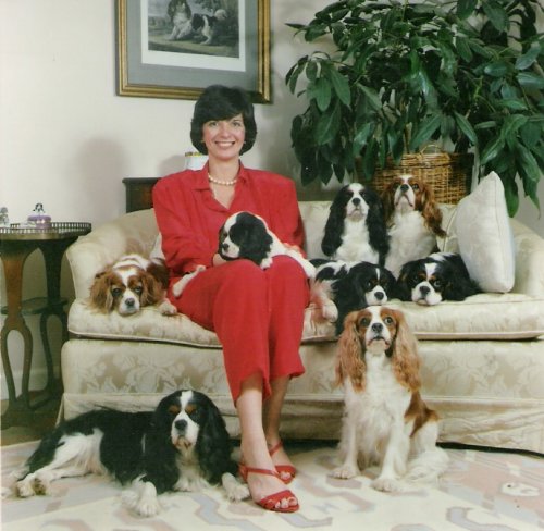 Anne and her dogs