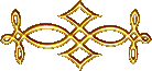 gold celtic design