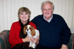 Flyer with the Wallach family